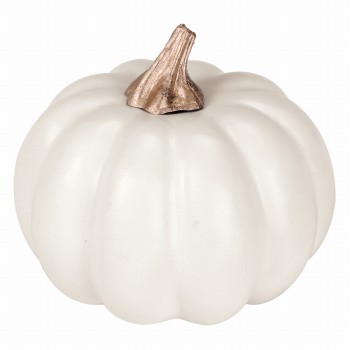 パンプキンS　ホワイト　デコレーションパーツ　ハロウィン　かぼちゃ　HW000270-001　1袋(2コ入)（＃001　ホワイト）