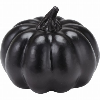 パンプキンS　ブラック　デコレーションパーツ　ハロウィン　かぼちゃ　HW000270-020　1袋(2コ入)（＃020　ブラック）