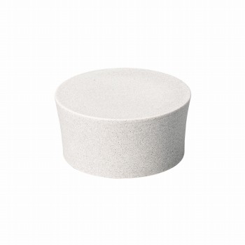 ミヤザキ食器　M.STYLE　ソフィー　高台プレートHigh　ホワイト　1枚　陶器　ストーンウェア　CMSOP168-0WH　台皿（直径 約16.7× 高さ 約8cm / ホワイト）