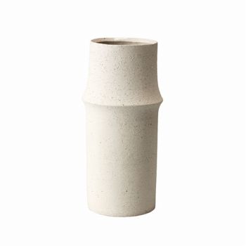 イオニアバンブーS　花瓶　花器　陶器　CWCR008S（直径 約14×高さ 約30cm）