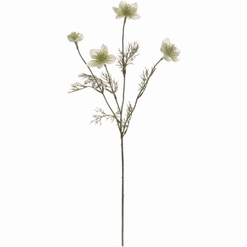 MAGIQ　ニゲラカンパーニュ　クリームグリーン　アーティフィシャルフラワー　造花　FM003104-023　小花（クリームグリーン）