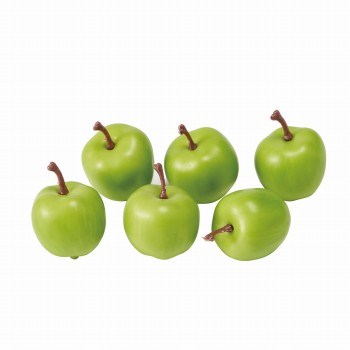 MAGIQ　マルシェアップルS　グリーン　アーティフィシャルフラワー　造花　12コ入　FV000370-023　リンゴ（グリーン）