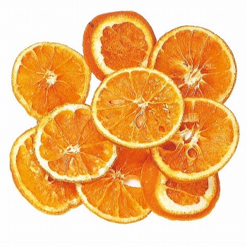 オレンジスライス　ナチュラルオレンジ　ドライフラワー　DE018300（ナチュラルオレンジ）