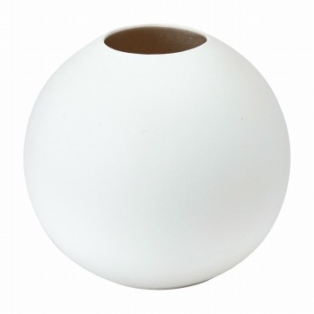 SEVA　ポム18　ホワイト　花瓶　花器　陶器　GW000421-001（ホワイト）