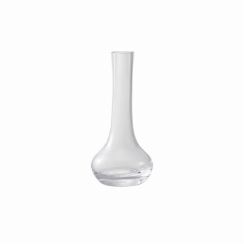 クレイ　courbe　8.5Φ18H　CLEAR　一輪挿し　花瓶　花器　ガラス　CC777659-000（直径 約8.5×高さ 約18cm / CLEAR）