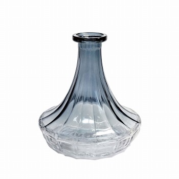 一輪挿しガラス花器　B（山型）　ブルー　花瓶　花器　ガラス　ガラス　DM0ML15B-00B（ブルー）