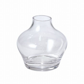クレイ　courbe　8Φ8H　一輪挿し　花瓶　花器　ガラス　CC777655-000（直径 約8×高さ 約8cm / クリア）
