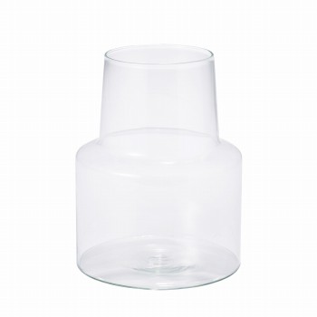 リューズガラス　ロケートS　サステナブル　花瓶　花器　リサイクルガラス　SI372157（直径 約14×高さ 約18cm）