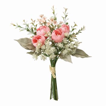 MAGIQ　セシルチューリップブーケ　ピンク　アーティフィシャルフラワー　造花　チューリップ　FM008571-002（ピンク）