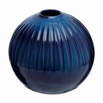 毬楽花瓶　瑠璃楽　信楽焼　花瓶　陶器　花器　ベース　YK902030-033（瑠璃楽）