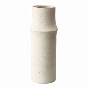 イオニアバンブーM　花瓶　花器　陶器　CWCR008M（直径 約14.5×高さ 約39.5cm）