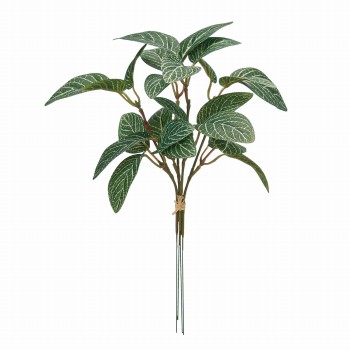 MAGIQ　フィットニアピック　グリーンホワイト　アーティフィシャルグリーン　造花　フィットニア　FG006330（長さ 約24cm / グリーンホワイト）