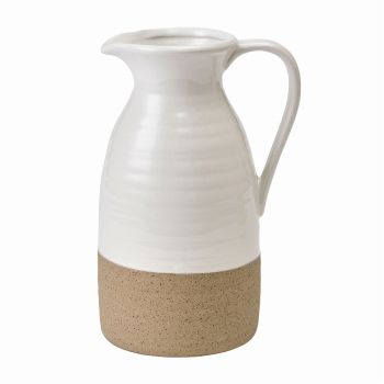 SEVA　クレマトール23.5　ホワイト　花瓶　花器　ベース　陶器　GW000674-001（ホワイト）