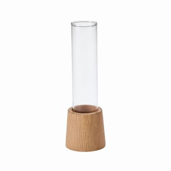リューズガラス　シランドル　S　一輪挿し　花瓶　ガラス　花器　ベース　SI372225（直径 約6.5×高さ 約20cm）