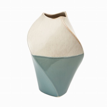 SEVA　シエルL　花器　陶器　GW000623（幅 約20×奥行 約20×高さ 約30cm）